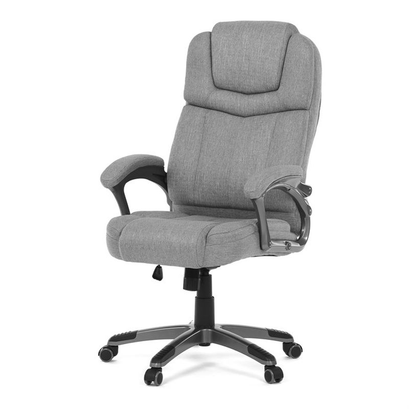 Kancelárske kreslo, sivá, látka, 120 kg, KA-C715 GREY2