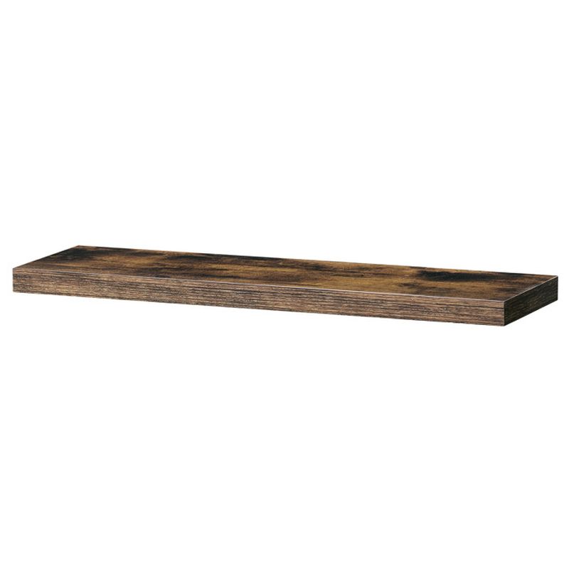 Nástenná polička, 80x24cm, MDF, hnedá, P-005 OLW