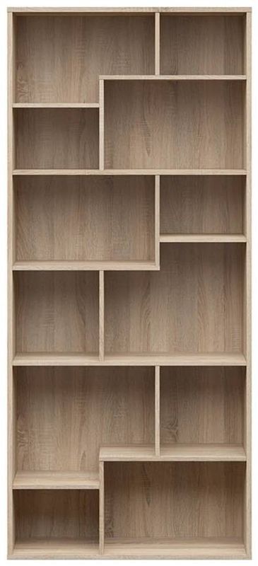 Policový regál 87cm, dub sonoma, TETRIX REG