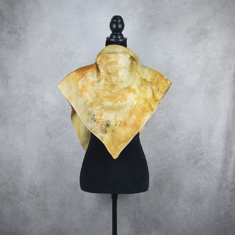 Hodvábna šatka VZOR_89, 85 x 90cm, Made in Slovakia