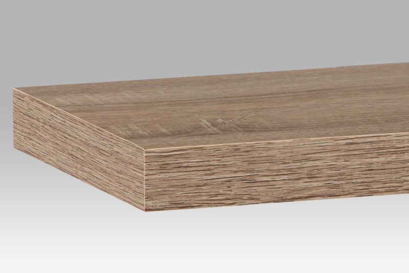 Nástenná polička, 80x24cm, MDF, dub sonoma, P-005 SON1