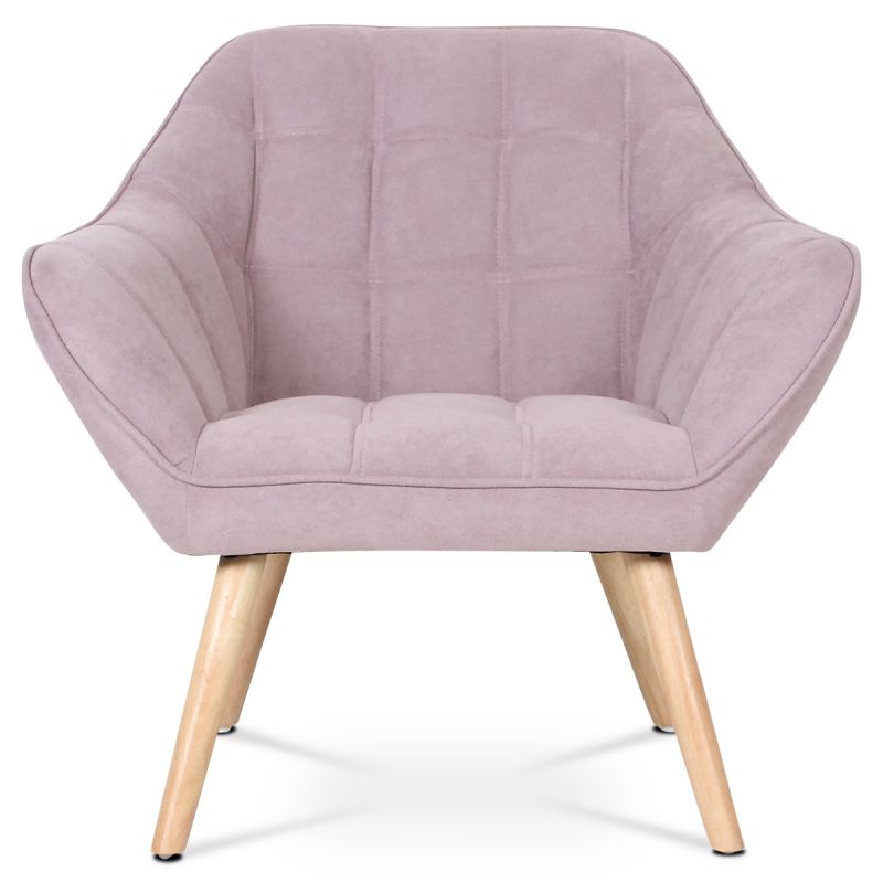 Relaxačné kreslo, ružová látka, AK-321 PINK2