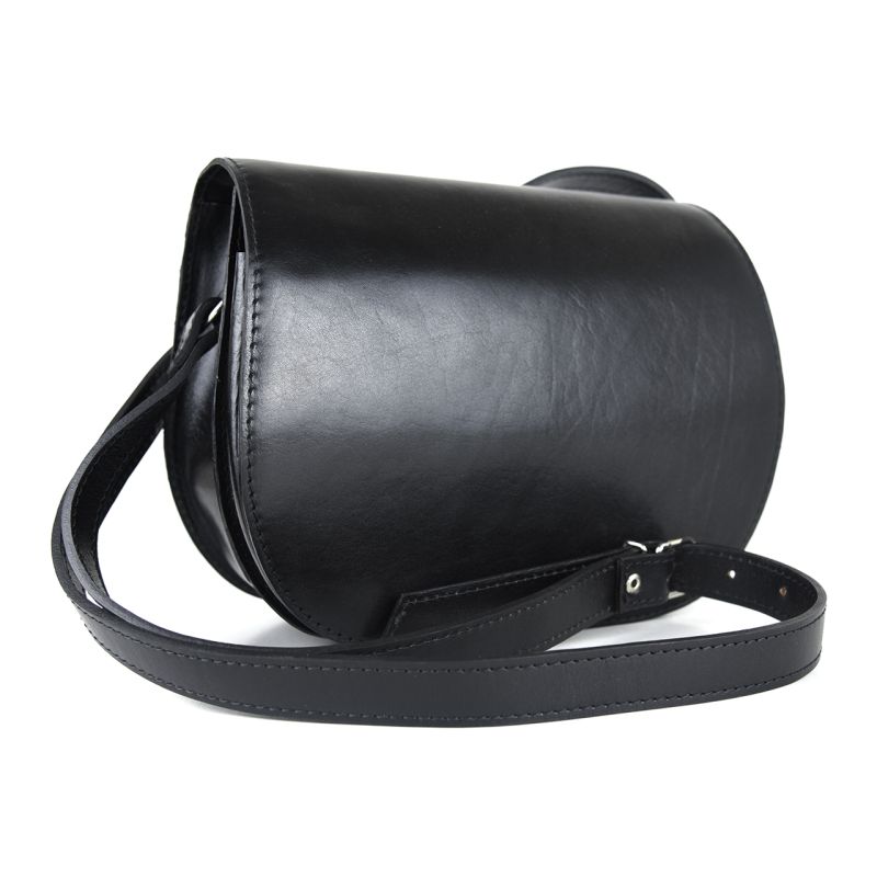 Luxusná kožená lovecká kabelka, skrytý magnet, čierna farba