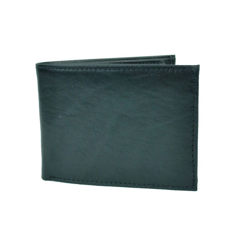 Luxusná elegantná peňaženka z pravej kože č.8552 v čiernej farbe