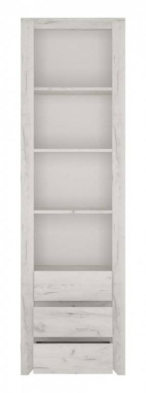 Regál, 56cm, dub white craft, ANGEL TYP 11