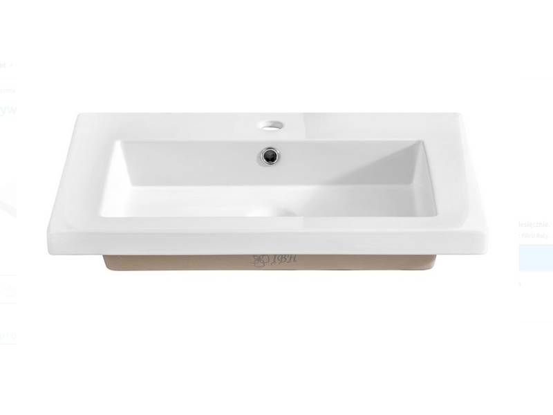 Umývadlo do kúpeľne, 61cm, biele, 8070 60 SPIRIT 2