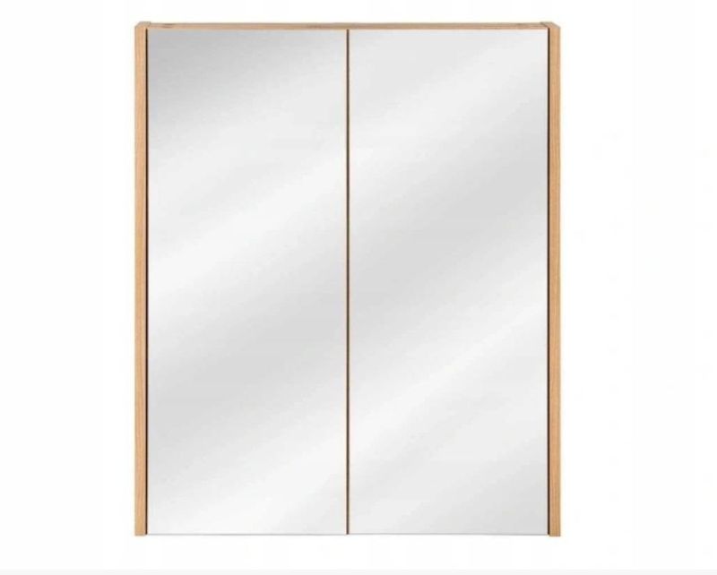Skrinka so zrkadlom, 60cm, dub artisan, MADERA 840