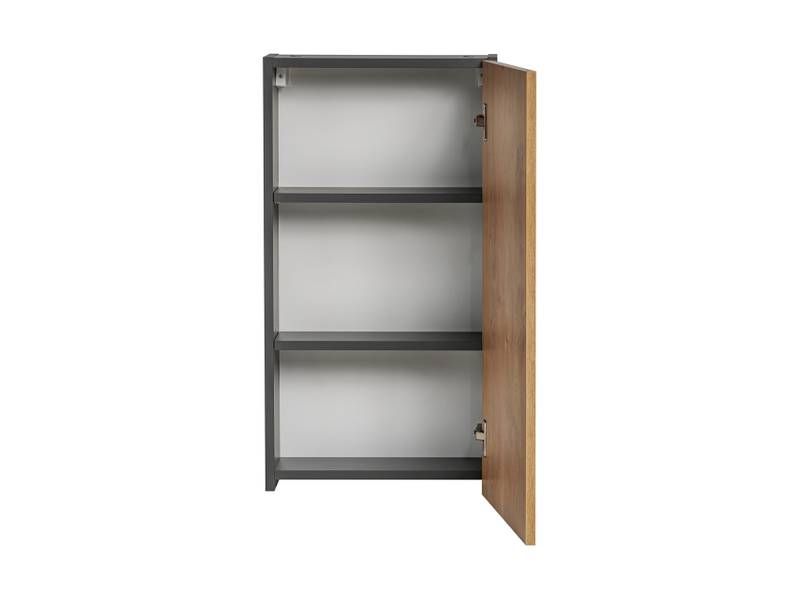 Skrinka do kúpeľne, 40cm, sivá, dub hamilton, MONAKO GREY OAK 830