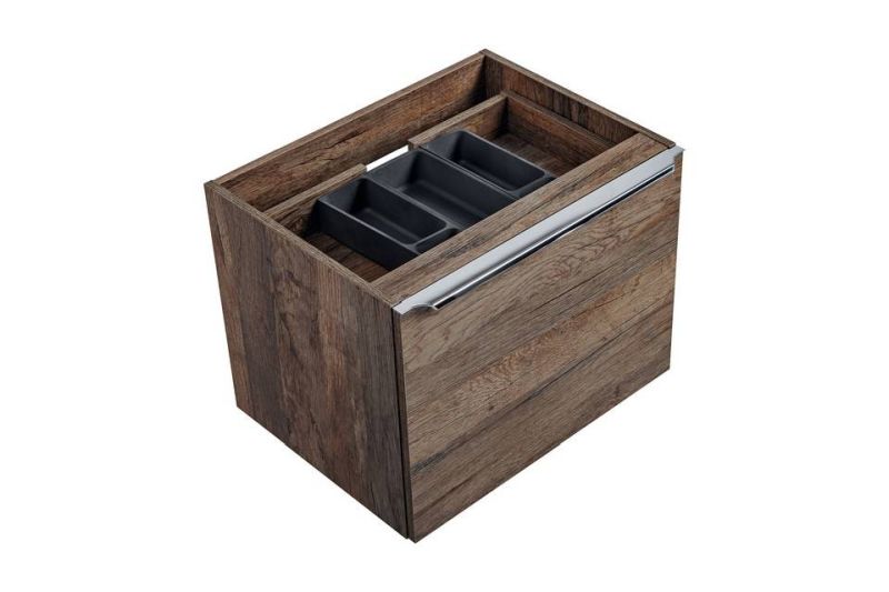 Skrinka pod umývadlo, 80cm, dub santa fe vintage, SANTA FE OAK 82-80