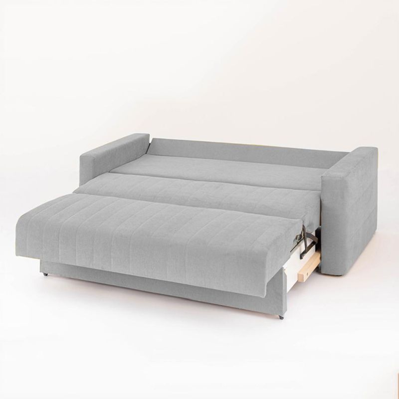 Trojsed s rozkladom a úložným priestorom, látka sivá, SARA III