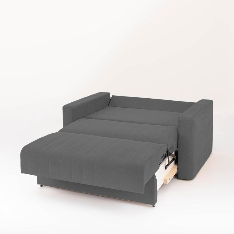 Trojsed s rozkladom a úložným priestorom, látka sivá, SARA III