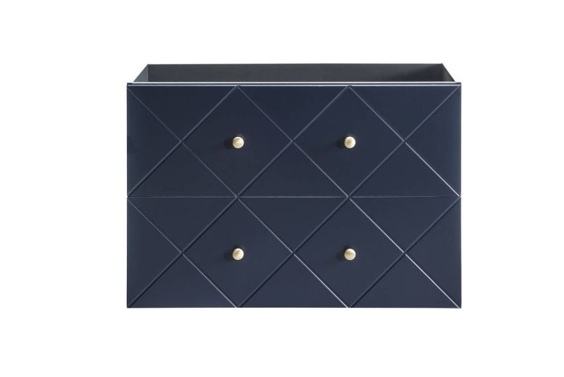 Skrinka pod umývadlo, 90cm, modrá, ELEGANCE BLUE 82-90