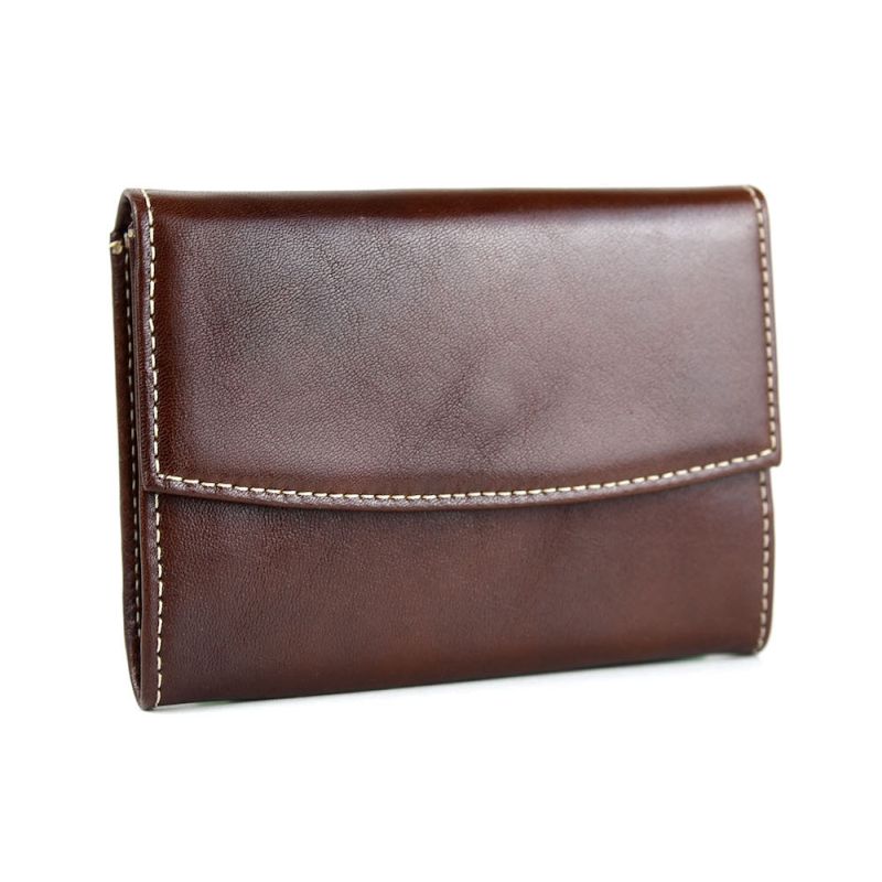 Malá dámska kožená peňaženka č.8450, hnedá farba