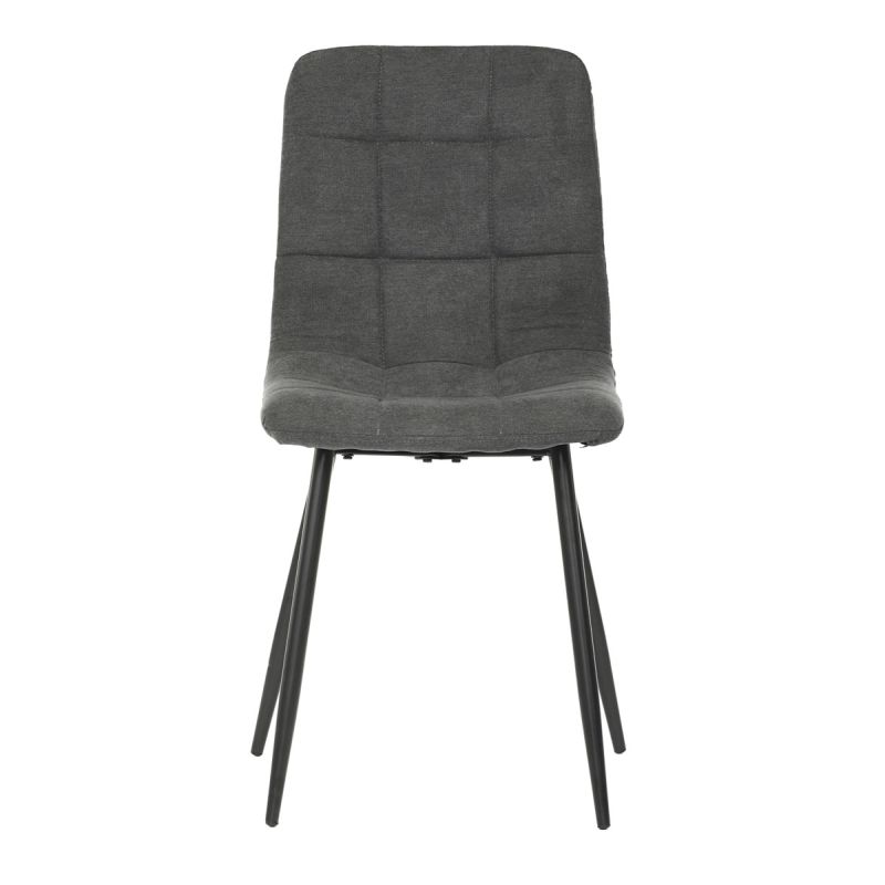 Stolička, sivá, látka, CT-281 GREY2