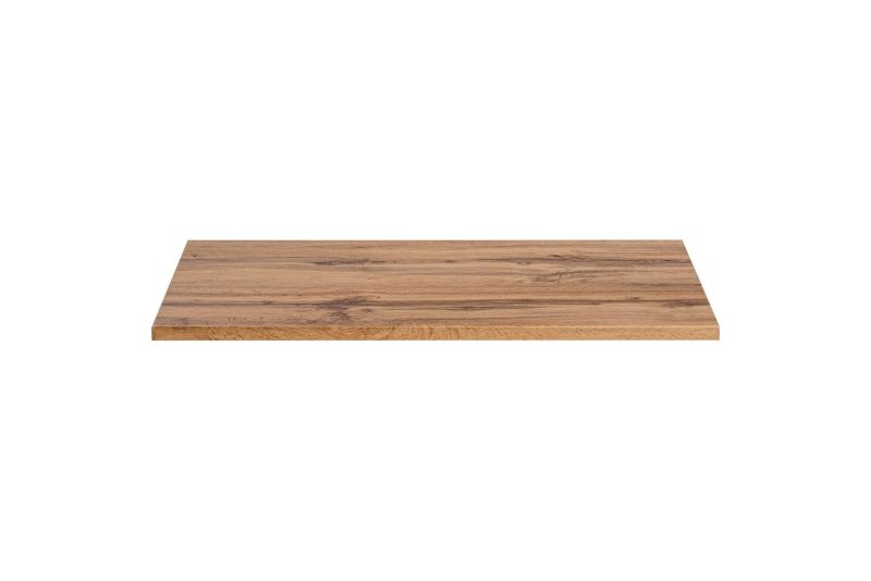Kúpeľňová doska, 80cm, dub wotan, OAK 89-80-B-46