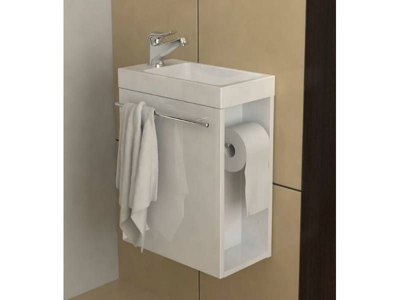 Umývadlo do kúpeľne, 41cm, biele, CFP VEDEA 40