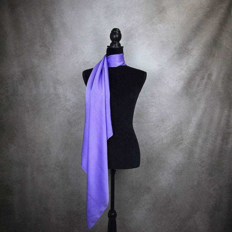 Hodvábna šatka FIALOVÁ 90 x 90cm