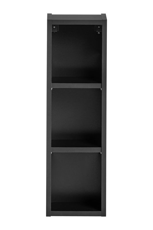 Skrinka do kúpeľne, 20cm, čierna, SANTA FE BLACK 83-01-A