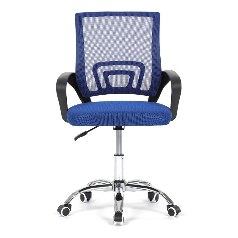 Detská stolička, modrá, sieťovina, 120 kg, KA-L103 BLUE