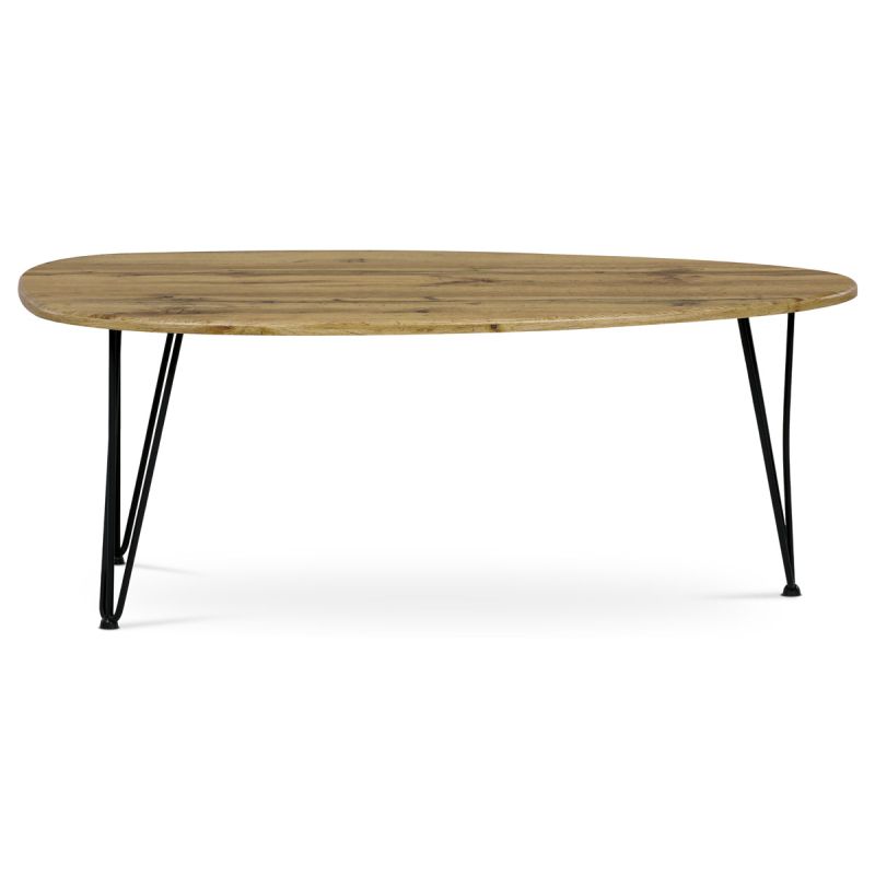 Konferenčný stolík 120x67cm, MDF divoký dub, AF-3014 OAK