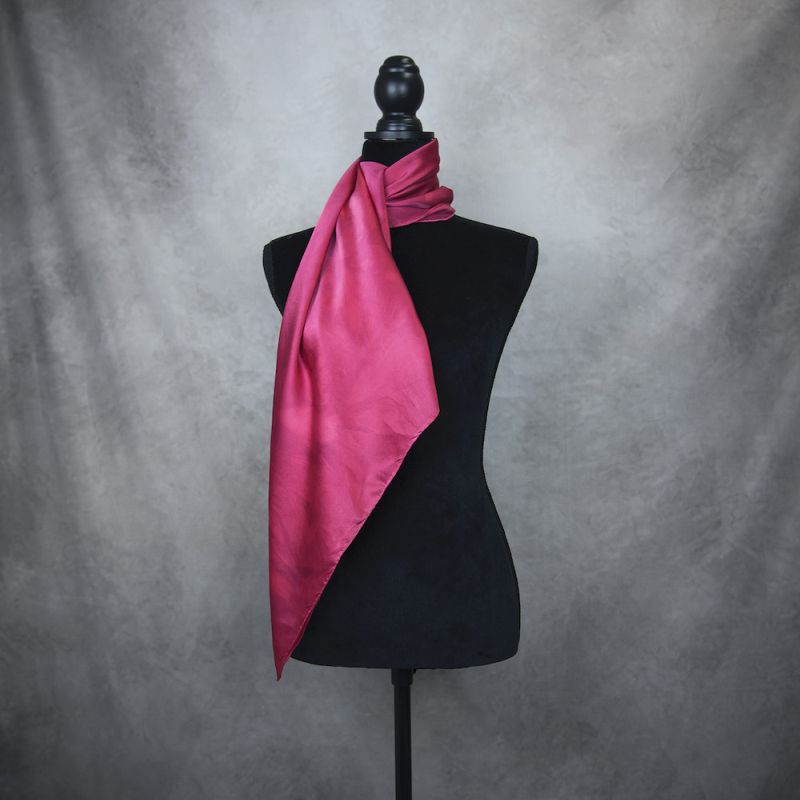 Hodvábna šatka LIMITED_078, Vyrobená na Slovensku, 90 x 90cm