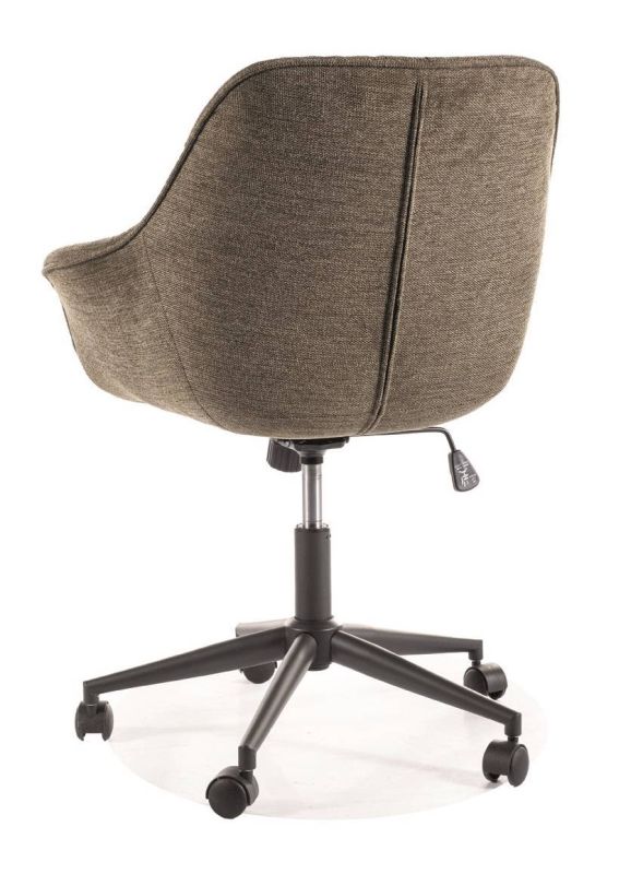 Kancelárske kreslo, olivová látka, Signal, Q-213