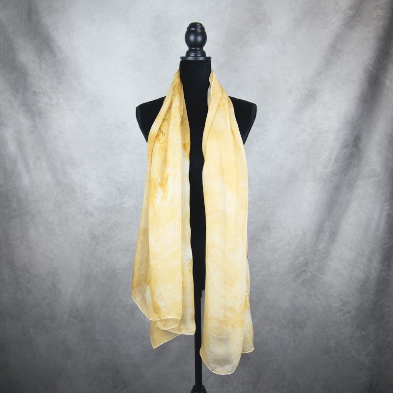 Hodvábny šál LIMITED_008, Vyrobený na Slovensku, 180 x 110cm