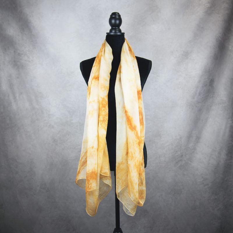 Hodvábny šál LIMITED_015, Vyrobený na Slovensku, 180 x 110cm