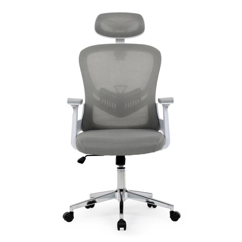 Kancelárska stolička, sivá, sieťovina, 120 kg, KA-K2031 GREY