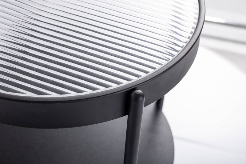 Konferenčný stolík, 110x50cm, čierny, LAGUNA B