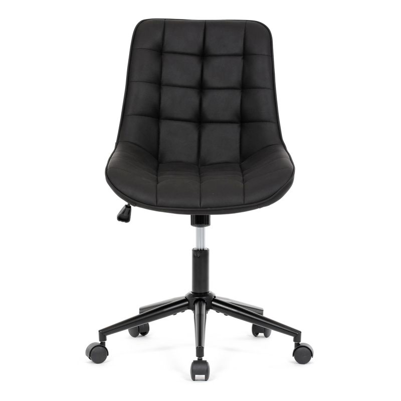 Pracovná stolička, čierna, látka, 120 kg, KA-V3120 BK3