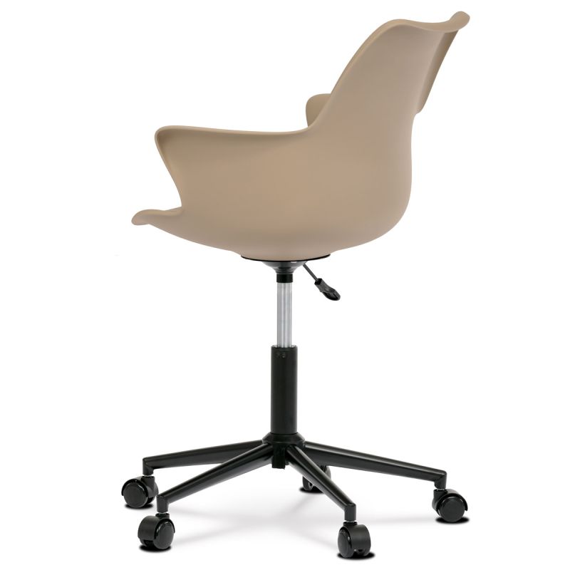 Kancelárska stolička, capucino, plast, 110 kg, KA-J772 CAP