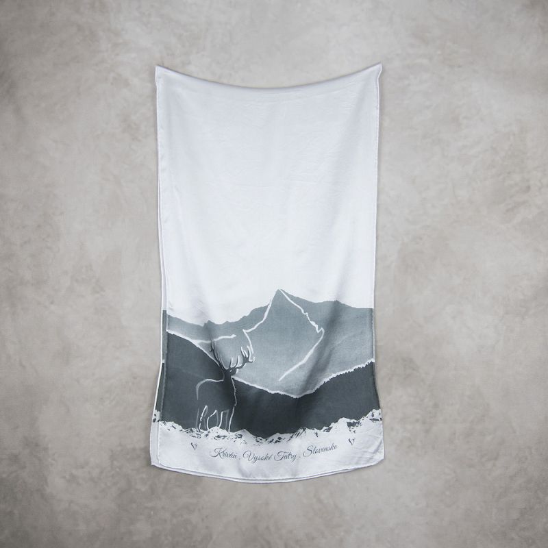 Hodvábny šál Vysoké Tatry - VYSOKÉ TATRY – KRIVÁŇ SILVER