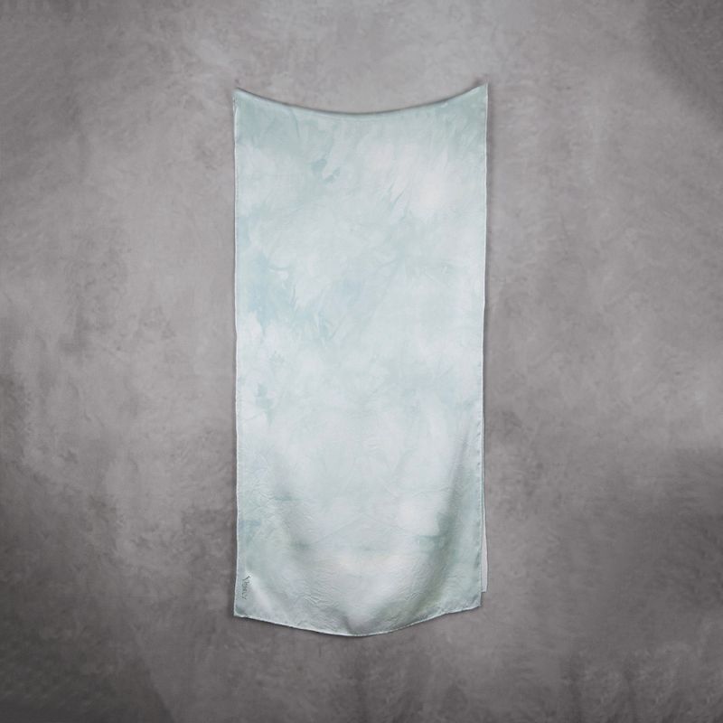 Hodvábny šál LIMITED_07, Vyrobený na Slovensku, 175 x 45cm