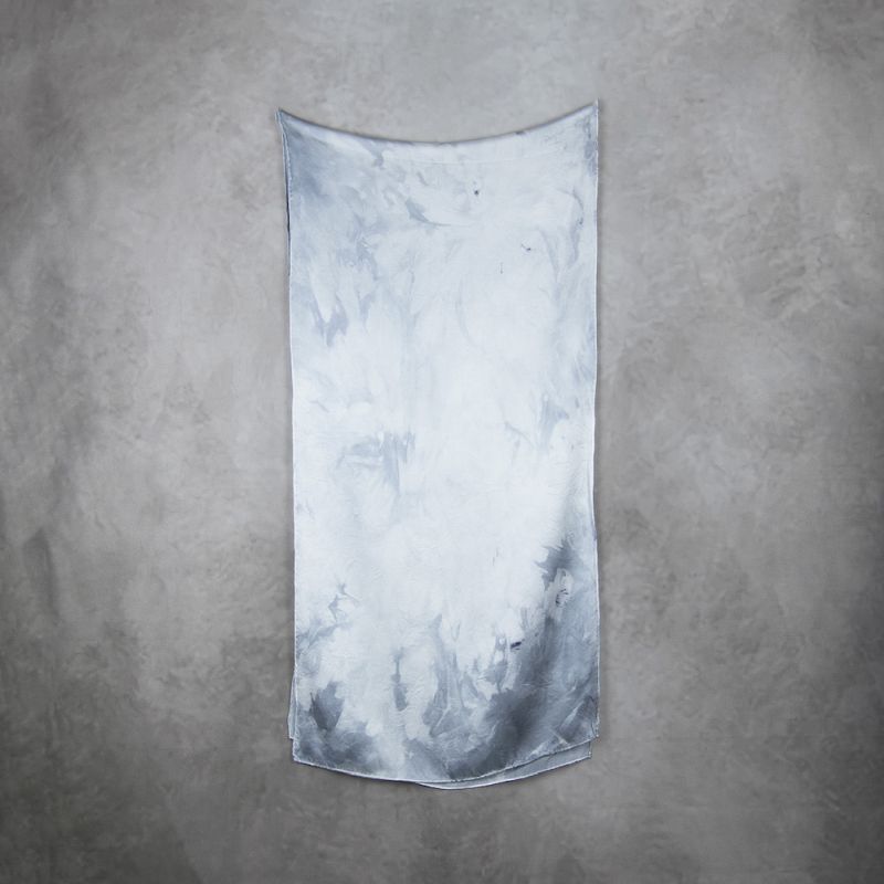 Hodvábny šál LIMITED_26, Vyrobený na Slovensku, 175 x 45cm