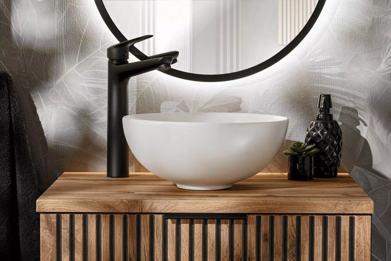 Umývadlo na dosku, 32cm, biele, DOMI MB