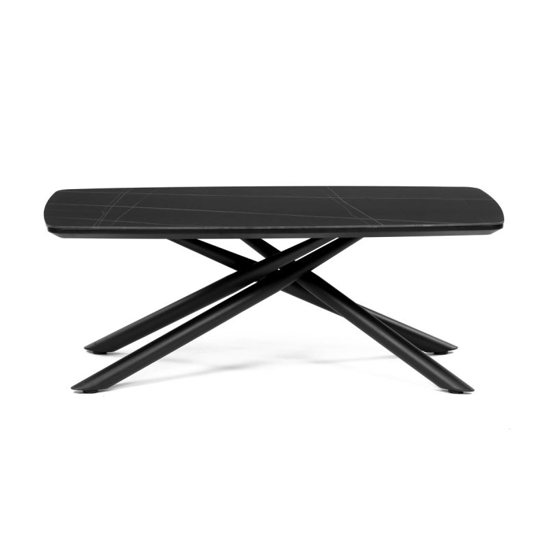 Konferenčný stolík 120x70cm, keramika, AHG-X7227 BK