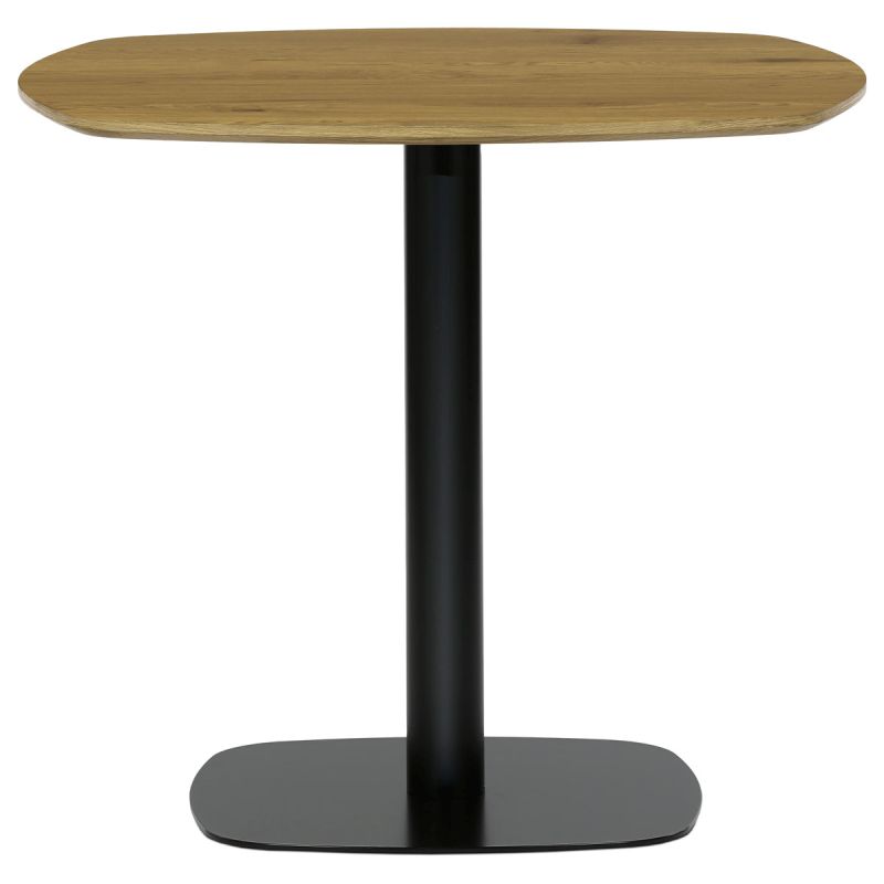 Jedálenský stôl, 80x80cm, MDF, dub, DT-X7117 OAK