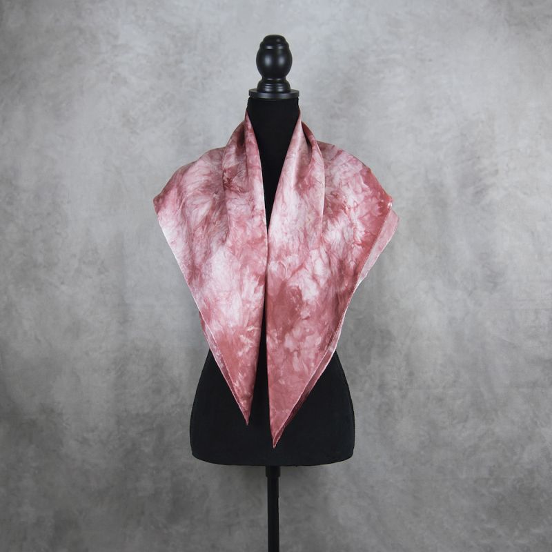 Hodvábna šatka LIMITED_188, Vyrobená na Slovensku, 90 x 90cm