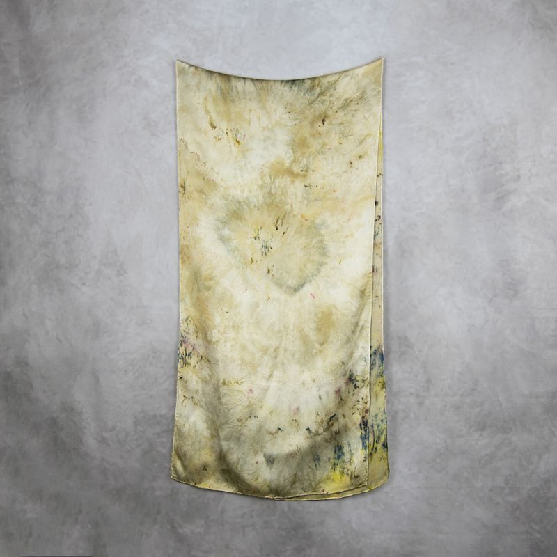Hodvábny šál LIMITED_36, Vyrobený na Slovensku, 175 x 45cm