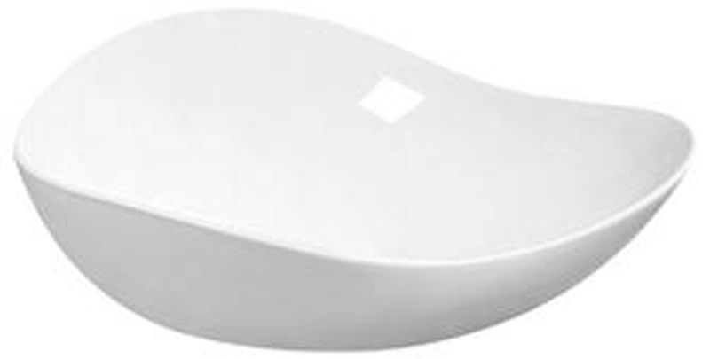 Umývadlo na dosku, 51cm, biele, CLOUD FREE WHITE