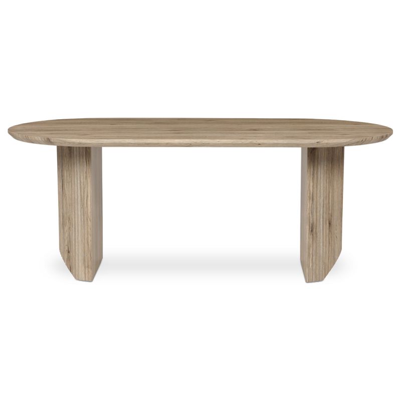 Jedálenský stôl 200x100cm, MDF, dub san remo, HT-W1578 SRE