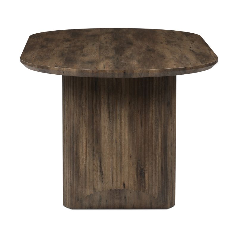 Jedálenský stôl 200x100cm, MDF, orech, HT-W1578 WAL