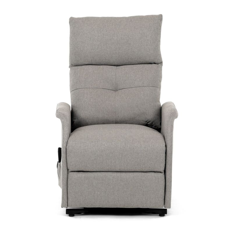 Polohovacie kreslo, elektrické, látka, krémová, 130 kg, TV-5482 CRM2
