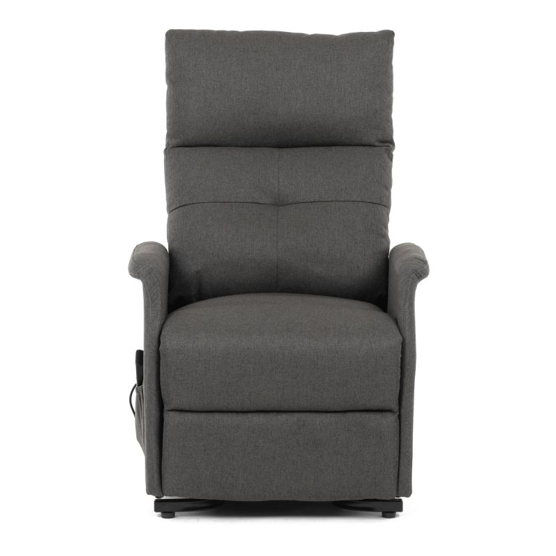 Elektrické polohovateľné kreslo sivé, TV-5482 GREY2