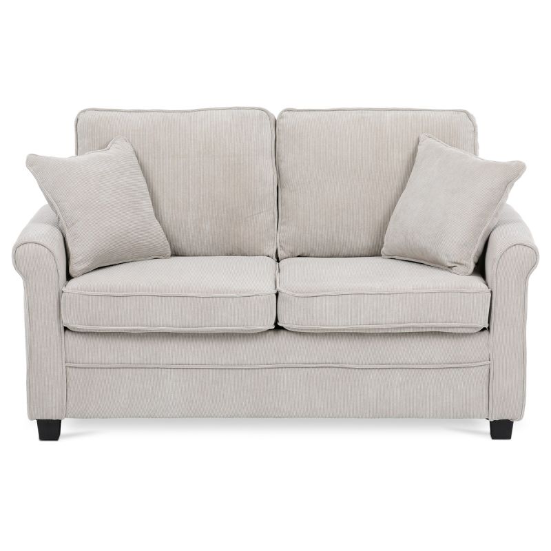 Rozkladacia pohovka, béžová látka, ASB-4170 BGE2