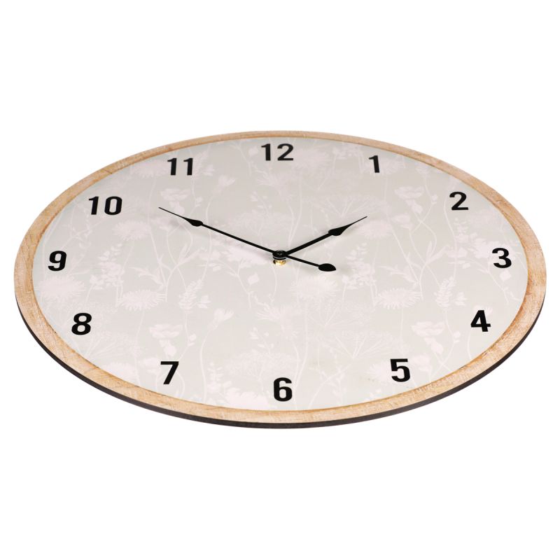 Hodiny nástenné MDF, 58cm, HA1732