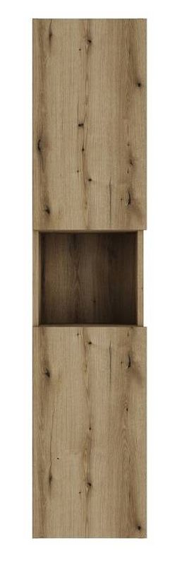 Vysoká skrinka, 30cm, dub coast evoke, NOVA OAK 80-03-2D