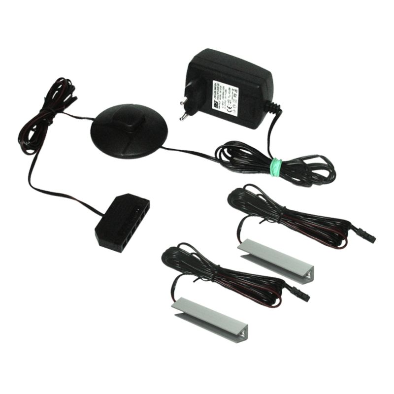 LED osvetlenie, 2-klipové, biela, EYCO