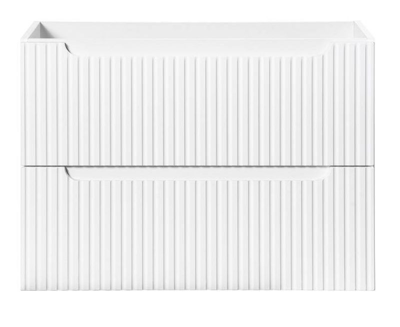 Skrinka pod umývadlo, 80cm, biela, NOVA WHITE 82-80-2S